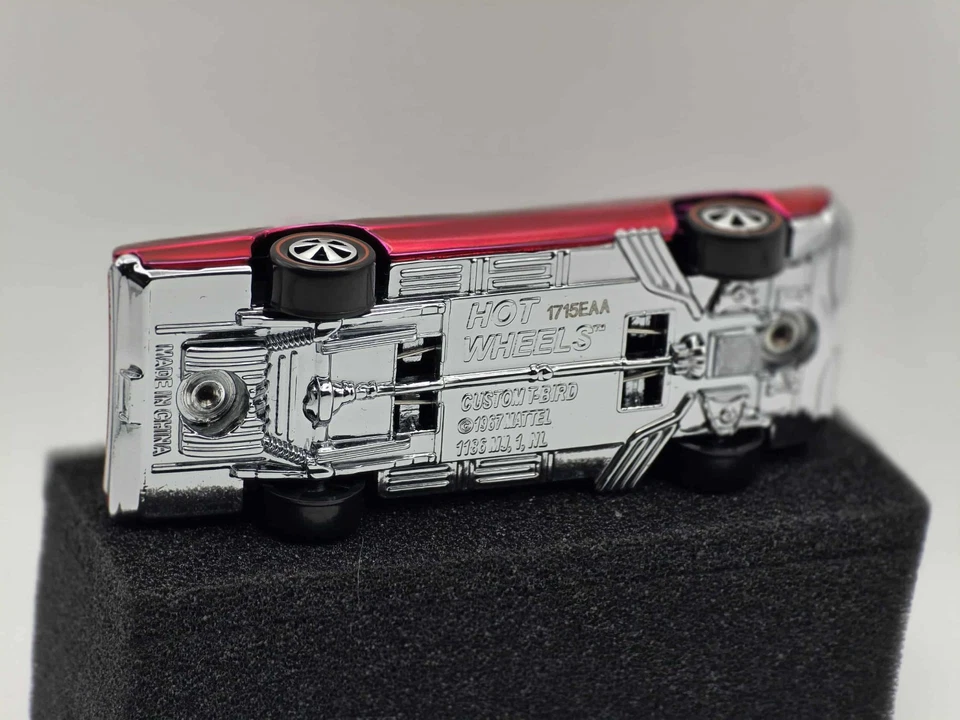 2025 Hot Wheels RLC 80th Anniversary Original Sweet 16 Ruby Red Custom T-Bird - Image 2 of 4