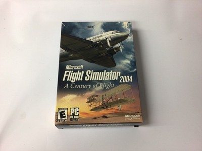 Microsoft Flight Simulator 2004: A Century of Flight PC CD-ROM Game Complete