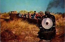 Snug Harbor Railroad Charleston OR Postcard