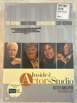 Inside the Actors Studio Icons (DVD) New Sealed | Newman Redford Eastwood