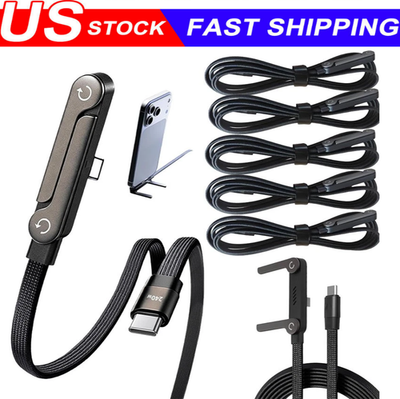 #ad #ad 2in1 Invisible Holder Charger Cable–240W Fast Charging Cord with Phone Stand lot $313.18