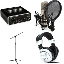 Behringer U-Phoria UM2 USB Aduio Interface and TM1 Condenser Microphone