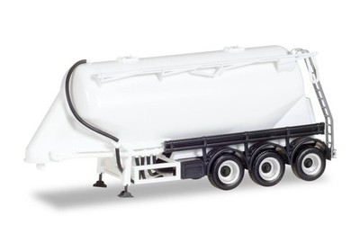Herpa Promotex 076821, Feldbinder FFB Bulk Silo Semi Trailer, 1/87 HO Scale