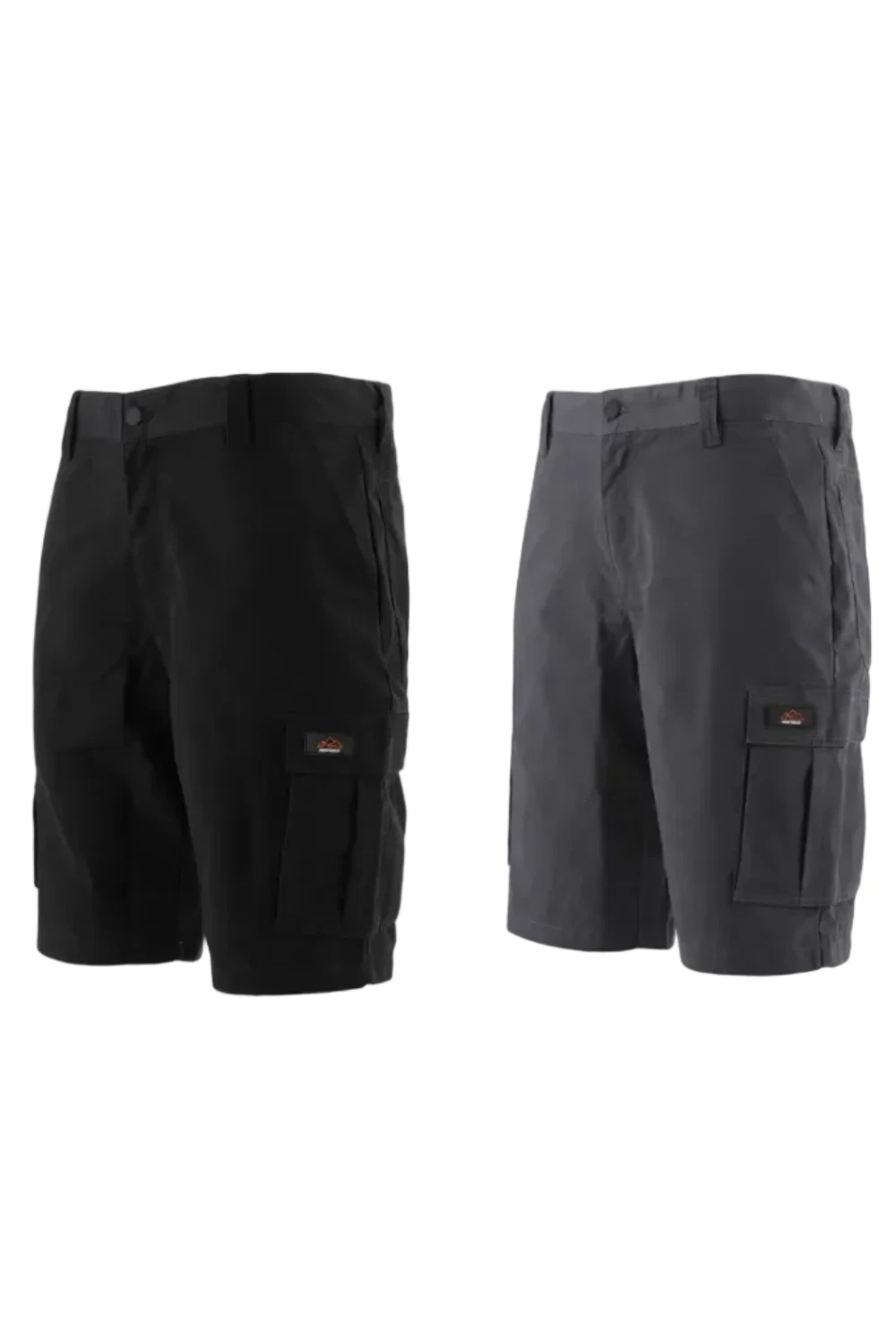 Mens Cargo Shorts Workwear Multi Pocket Combat Shorts North Peak Summer Black Gr