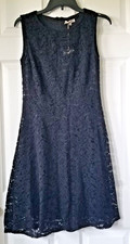 MARISA & MARIE Black Lace Sleeveless Dress Made in Italy Fairy Goth Size S - NWT