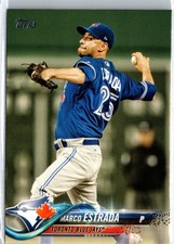 2018 Topps - Marco Estrada #528 Toronto Blue Jays