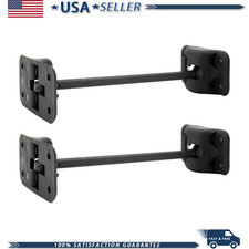 RV T-Style Door Holder Catch, 2 Pack, 10 Inches, Black or White Color Options