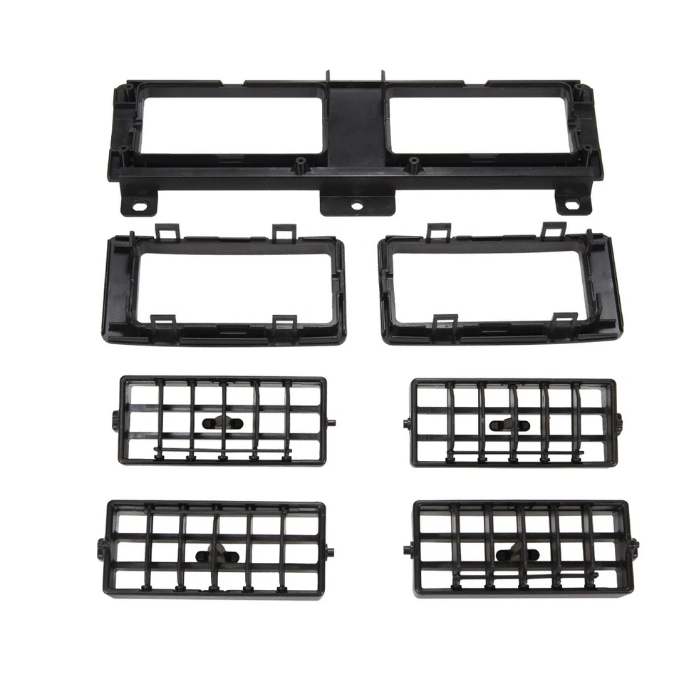 Комплект решетки вентилятора вентилятора обогревателя для пикапа Nissan Navara D21 1987-1997 США - Изображение 4 из 4