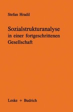 Sozialstrukturanalyse in einer fortgeschritte...