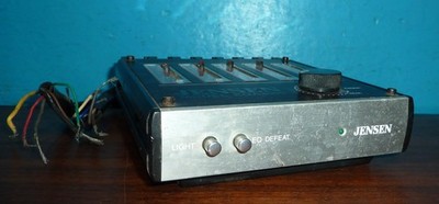 Jensen Model EQA3000 5-Band Graphic Equalizer Amplifier 24W