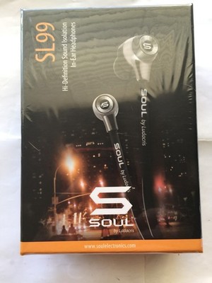 SOUL by Ludacris SL99 HD Sound Isolation In-Ear Headphones