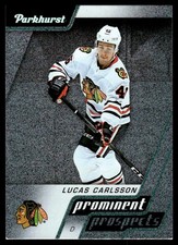2020-21 Parkhurst Prominent Prospects Lucas Carlsson Chicago Blackhawks #PP14