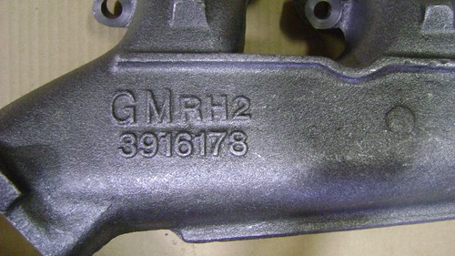 1967-72 Exhaust Manifolds Big Block Camaro Chevelle Nova GM Licensed 67 68 69 70 - Picture 8 of 9