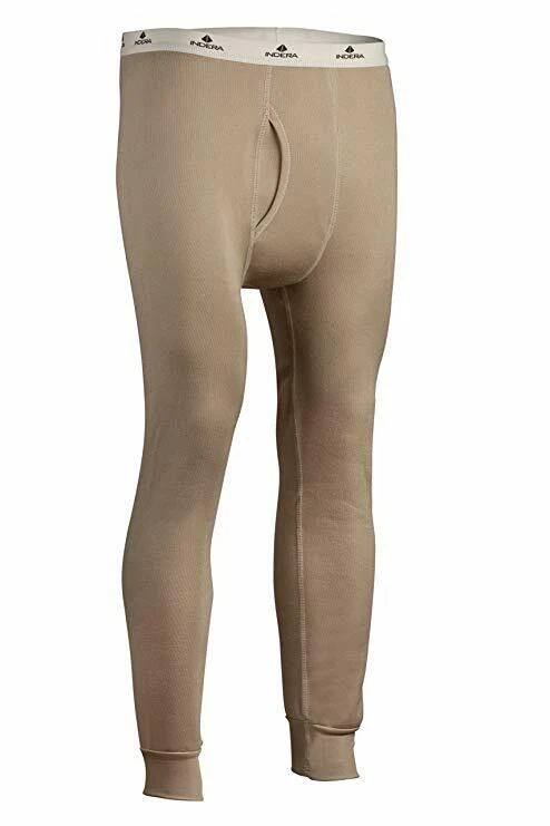Indera Mens Military Weight Fleeced Polyester Thermal Underwear