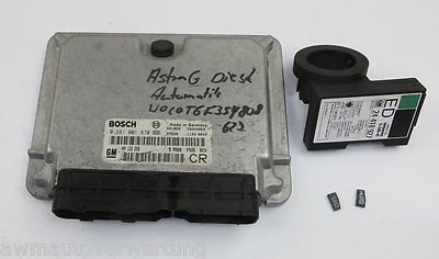 Motorsteuergerät + Wfs Zafira A  Astra G Vectra B 2.0 DTI 16V 0281001870