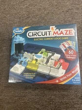 Think Fun Circuit Maze Logic Game 2015 Electric Current Building Brainteaser