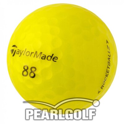 25 GELBE TAYLOR MADE ROCKETBALLZ GOLFBÄLLE AAAA - AAA LAKEBALLS TURNIERQUALITÄT
