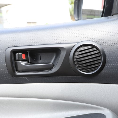 Matt Black Inner Door Handle Frame Cover Trim For Toyota Tacoma 2005-2015 - Picture 6 of 10