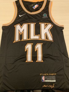 Atlanta Hawks Trae Young 2021 City Jersey - AM - Stitched ...
