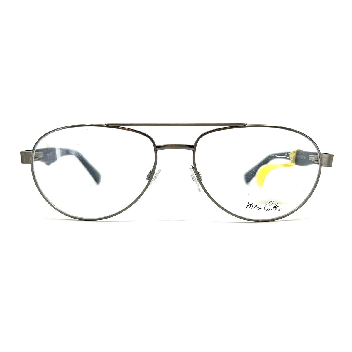 Max Cole MC 1502 COL 70 Eyeglasses Frames Gray Blue Aviator  display picture 3