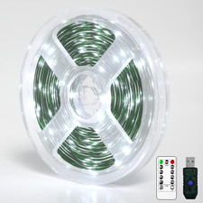 Fairy Lights 33 FT 100 LED USB Twinkle String Lights Plug in Lights with Remote