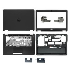 For Dell Latitude E7450 7450 LCD Back Cover Bezel Palmrest Bottom Case Hinges