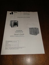 Arvin Evaporative Air Cooler industrial commercial Owner's Guide