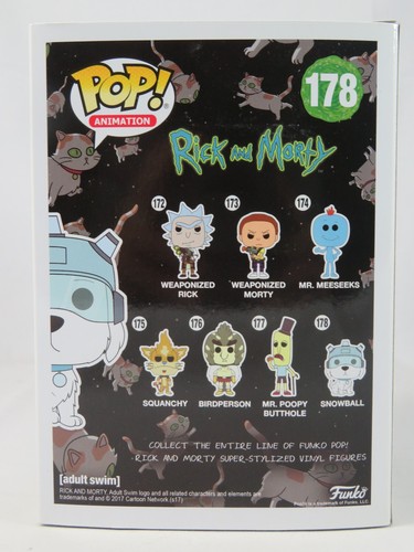Animación Funko Pop - Bola de Nieve - Rick y Morty - No. 178 - Imagen 3 de 14