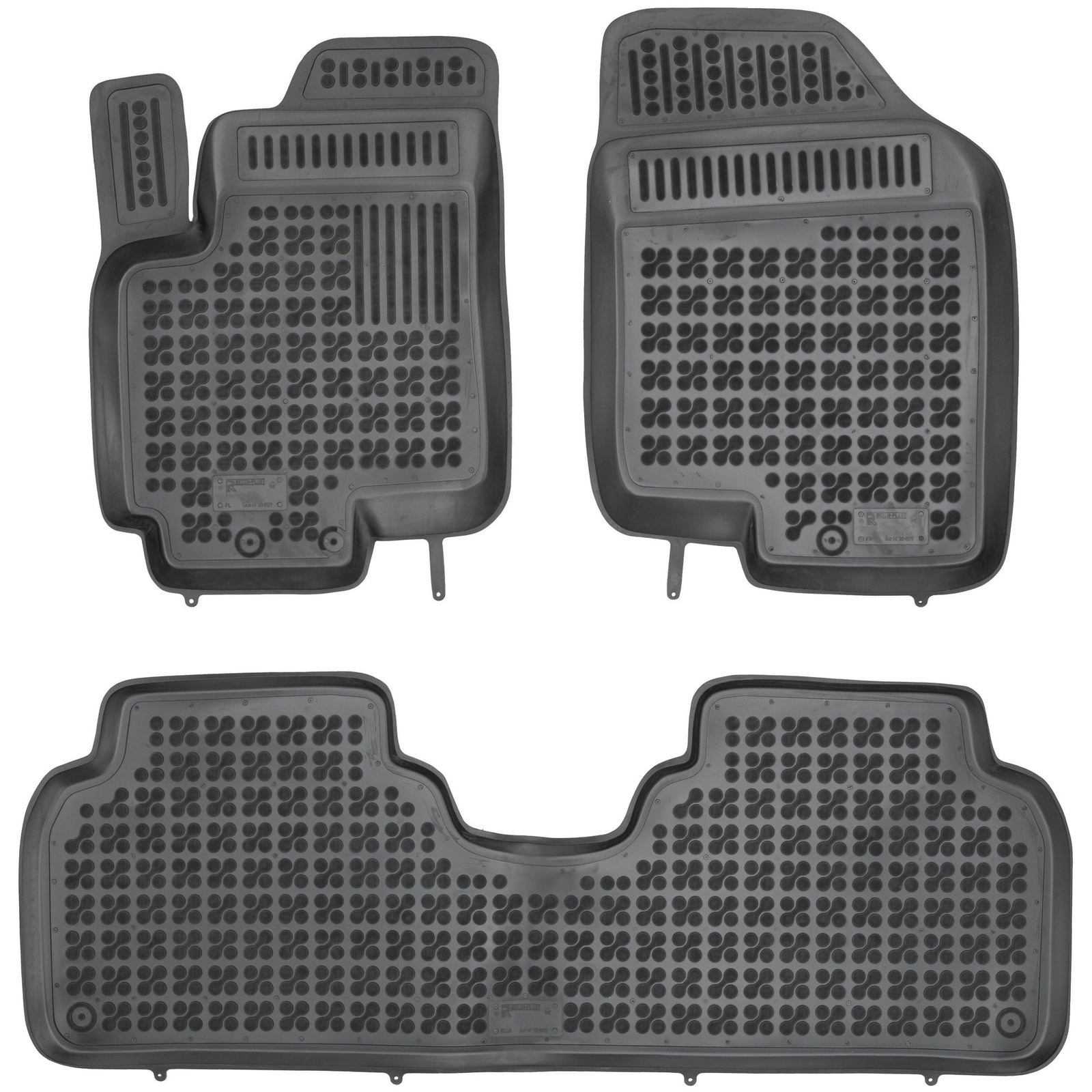 Tapis de sol caoutchouc Kia Venga 2009 2010 2011 2012 2013 2014 2015 2016 2017