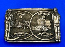Grain Harvesting Ih International Harvester S C Limited Farming Belt Buckle