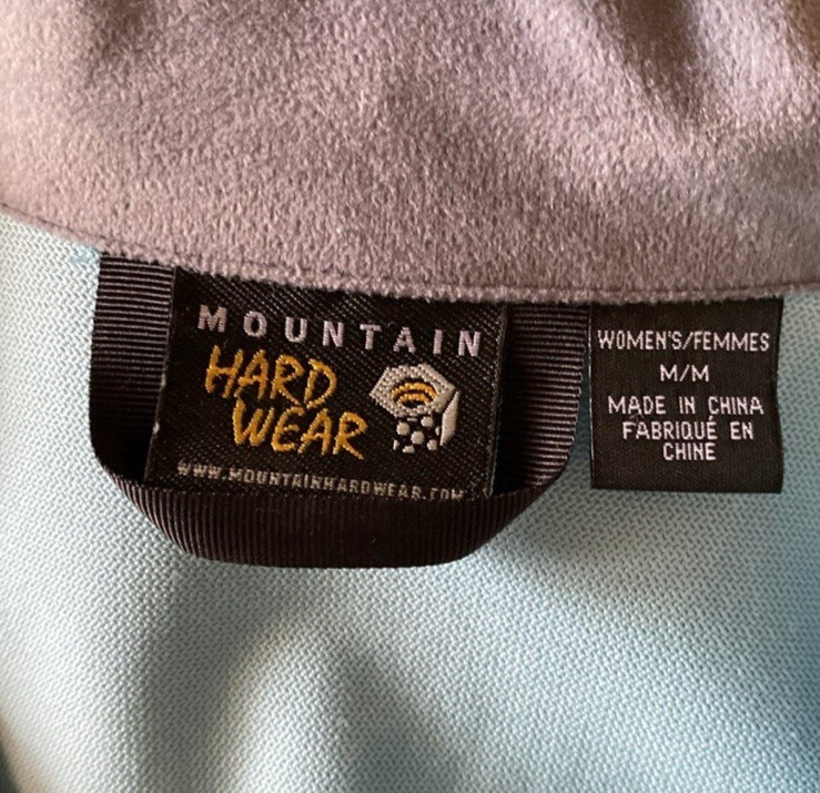 Mountain Hardware Womens Softshell Turquoise Full… - image 9