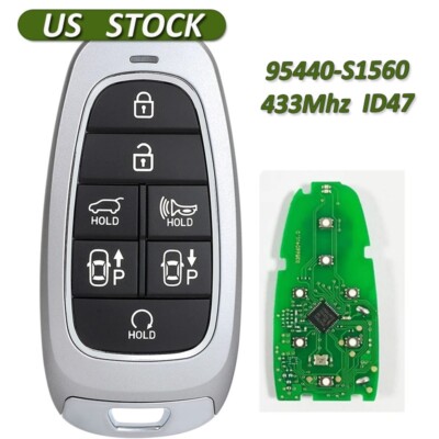 Smart Key for Hyundai Santa Fe 2021 2022 Proximity Remote Fob 95440-S1560 Tested