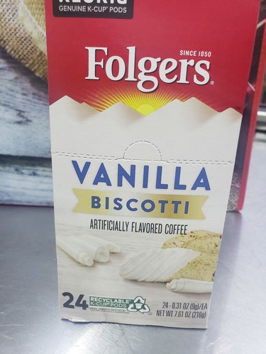 Folgers Vanilla Biscotti Flavored 