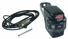 58 59 60 61 62 63 64 Chevy Accessory Compass With Black Face And Red Bowtie