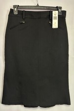 Lauren Ralph Lauren Middleburg Black Pencil Skirt Women  s Size 8 - NWT