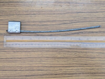 90 x Tyden Brammall 3/16 X 12" Alum-A-Loc Seal 770363 Cable New | eBay