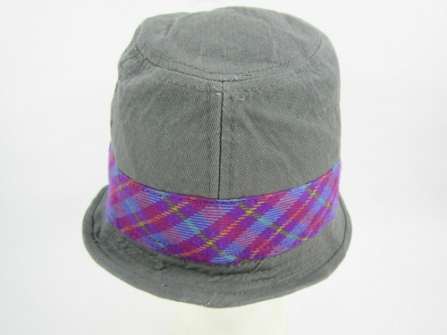 Hello Kitty Bucket Hat Gray Hello Kitty and embroidered RARE - Picture 3 of 8