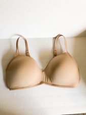 Aerie Womens Wireless Full Coverage Bra 38DD Tan Lightly Padded D