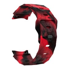 Silicone Football Pattern Strap Band for Samsung Watch 4 5 Pro 6 40/44/43/47mm