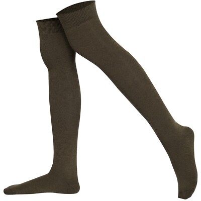 Mysocks Overknee unifarbene leuchtende Farben Socken