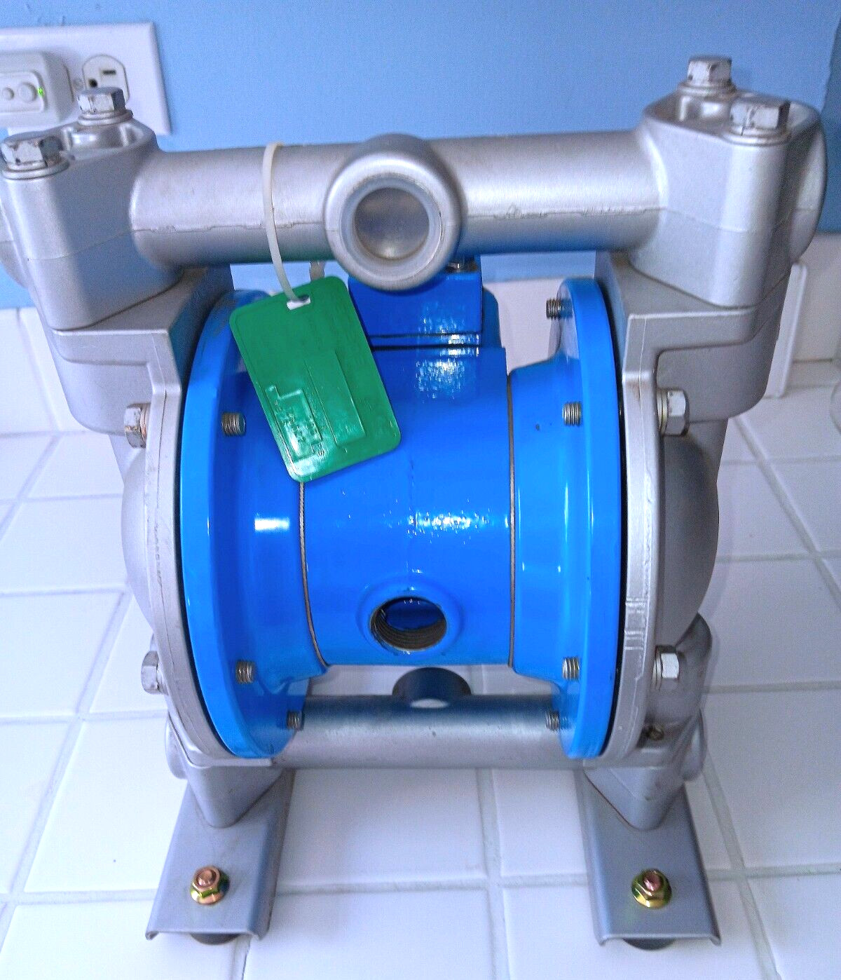 Bomba de diafragma YAMADA NDP-20BAT YA, con manuales, diafragmas de PTFE, 31,7 GPM máx.