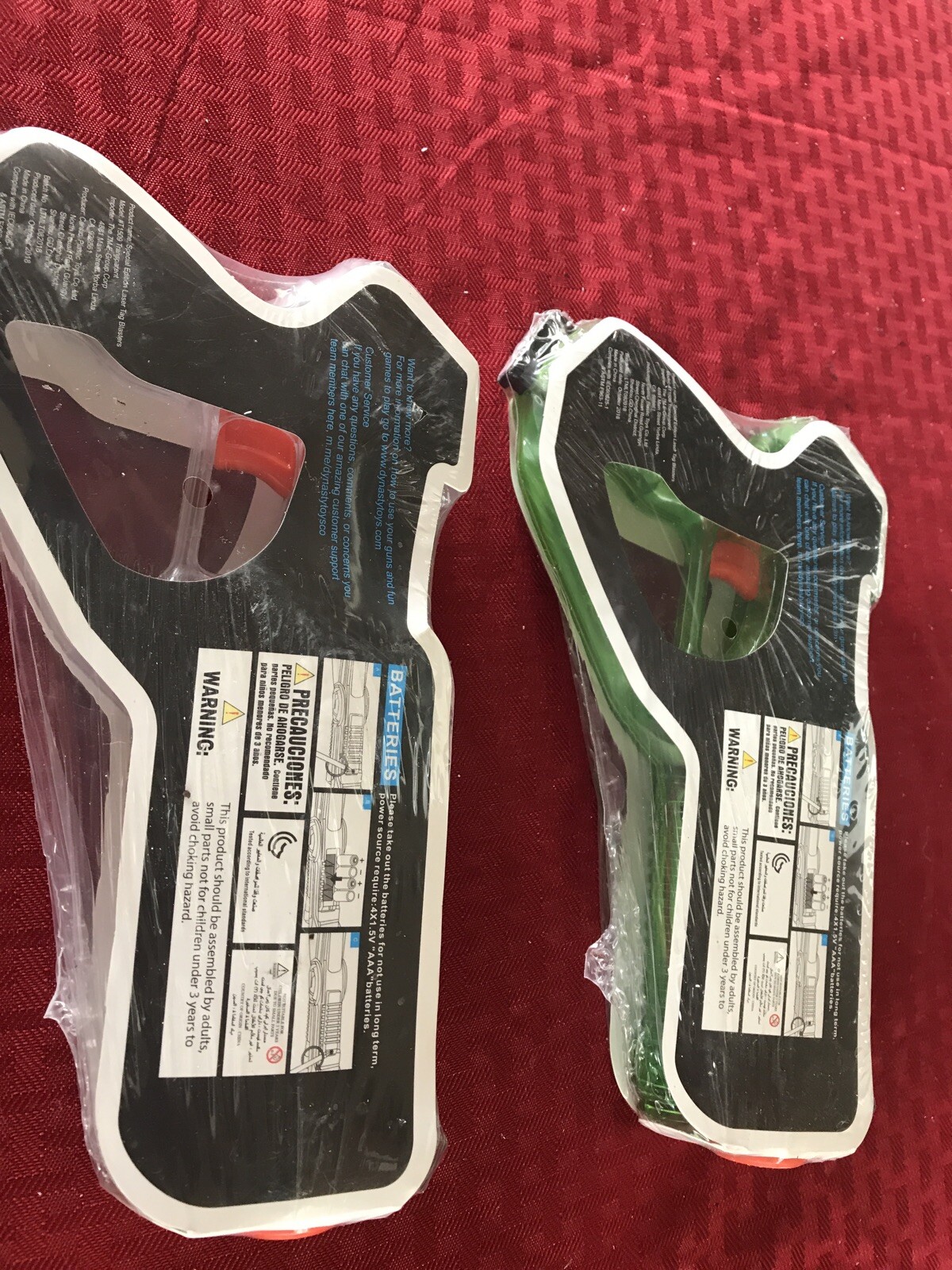 dynasty laser tag batteries