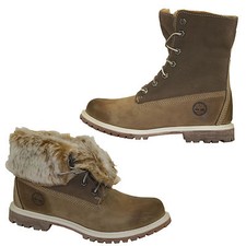 timberland fur fold down boots