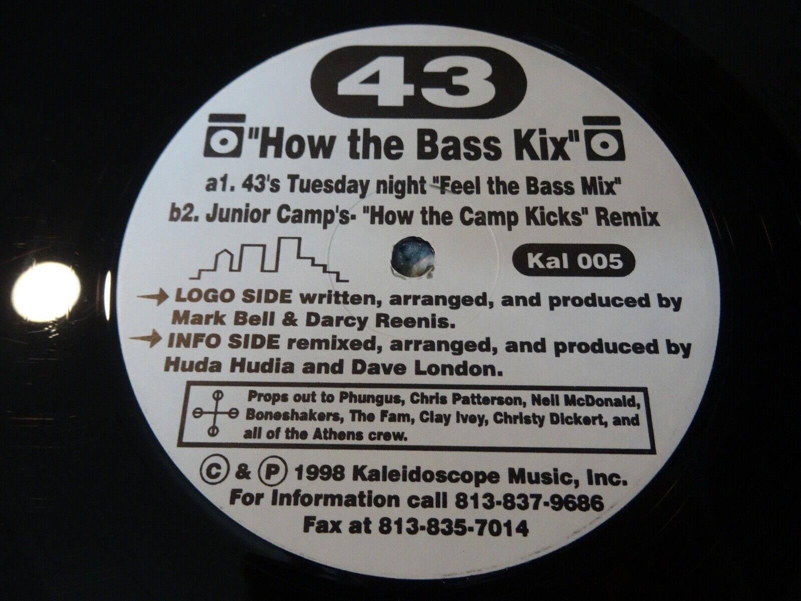 HOW THE BASS KIX JUNIOR CAMP DAVE LONDON BREAKBEAT 2STEP TECHNO HOUSE DJ USE