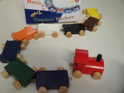 wooden choo choo train