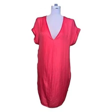 H by Halston Orange Dress Size Medium