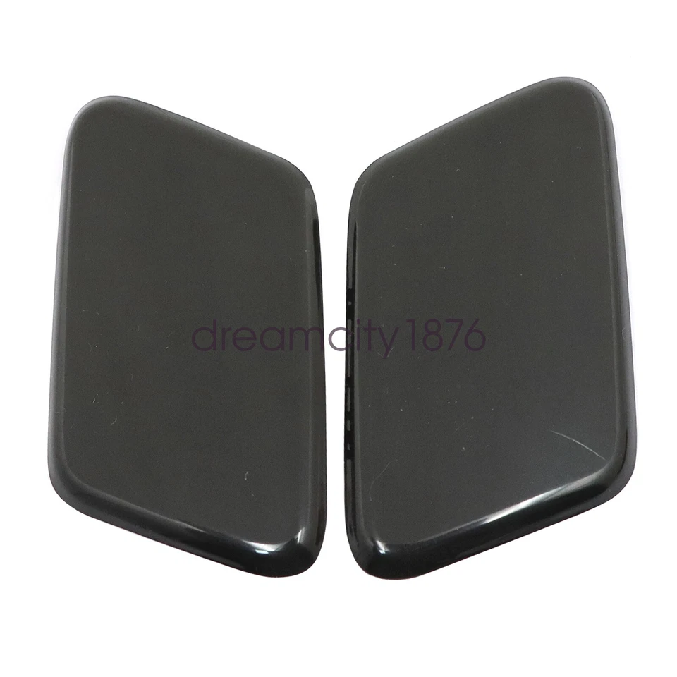 Se adapta a Volvo S60 2005-2009 2 piezas cubierta de arandela de faros delanteros diestros y diestros EE. UU. Foto 4 de 4