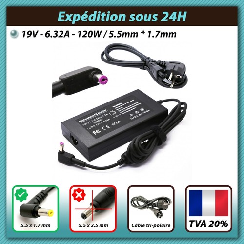 Chargeur Pour ACER ADP-120ZB BB LAPTOP 120W ADAPTER POWER CHARGER