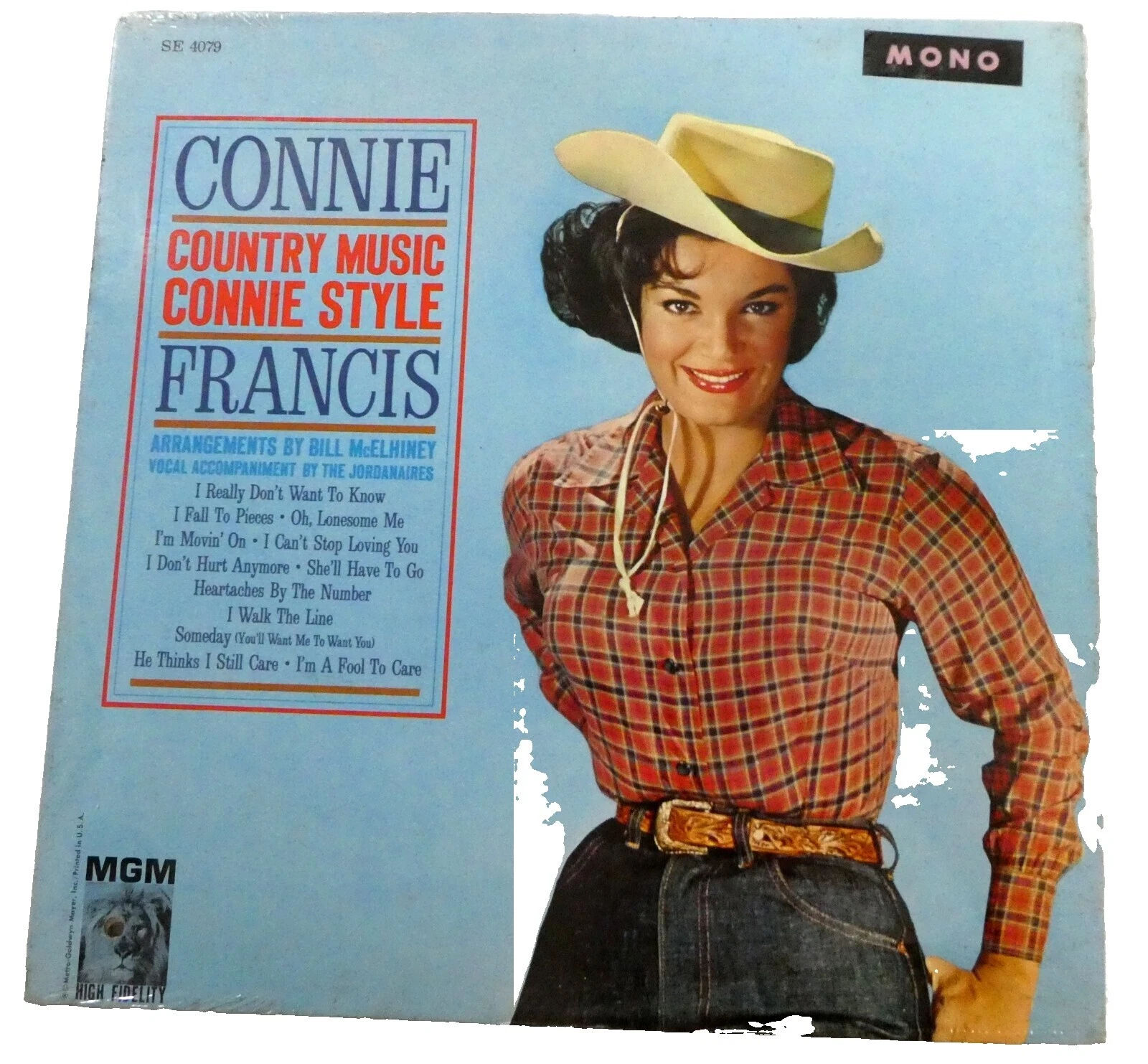 País Connie Francis discos de vinilo
