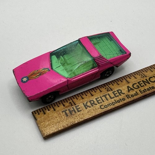 Matchbox Lesney Vauxhall Guildsman Superfast No.40 1971 England Pink - Picture 8 of 8